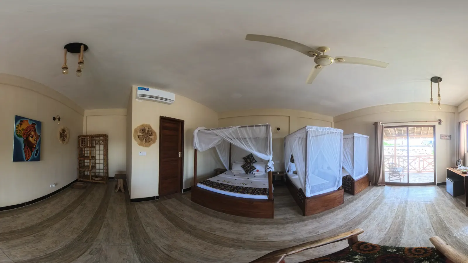 Villa Peace And Color interior — exclusive rooms in Nungwi, Zanzibar